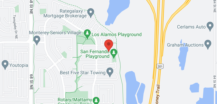 map of 138 LOS ALAMOS Place NE